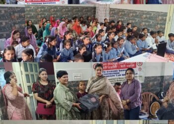 Awareness camp on scholarship schemes, women empowerment, drug de-addiction held at Village Magoite