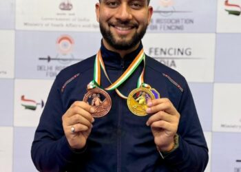 J&K Sports Council congratulates Vishal Thappar on selection for Senior Fencing Sabre World Cup