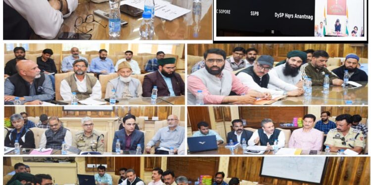 Divisional Commissioner Kashmir reviews Eid-ul-Adha arrangements