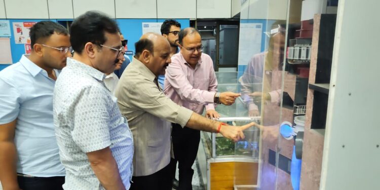Deputy Chief Minister visits Kaman Post, NHPC Power Project in Uri