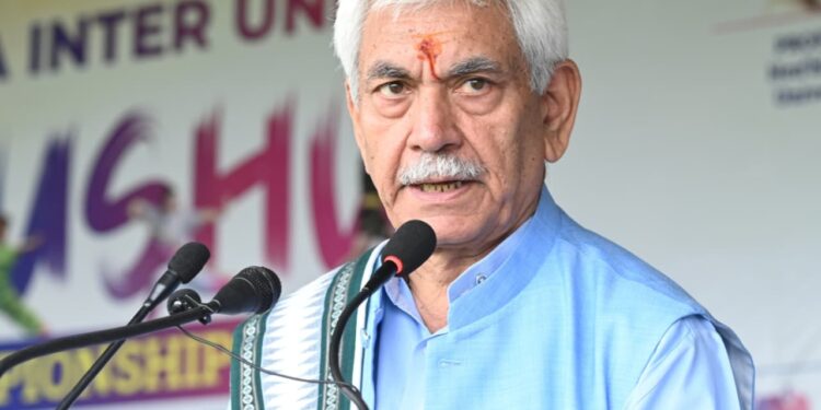Lieutenant Governor inaugurated All India Inter-University Wushu Championship at University of Kashmir