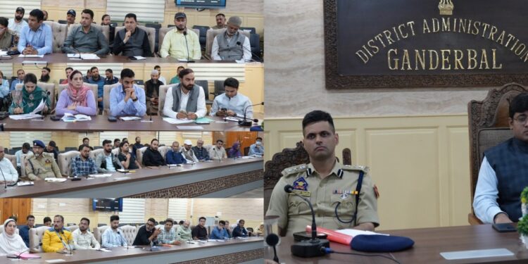 DC Ganderbal reviews preparedness for Shri Amarnath Ji Yatra-2026