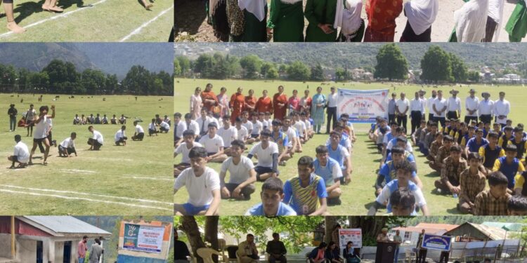 YS&S Department Kishtwar encourages youth towards sports, stay away from drugs