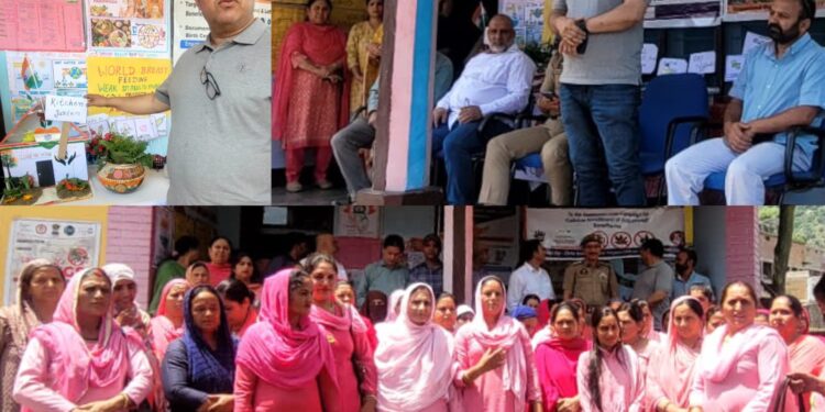 Poshan Project Assar organises awareness rally to promote NMBA-100 Day campaign