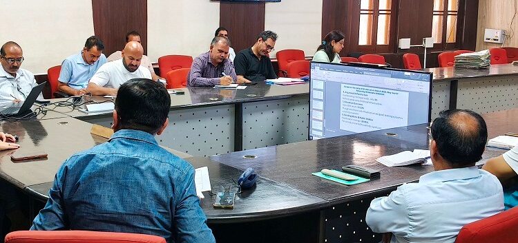 DC Samba reviews status of pending MGNREGA works
