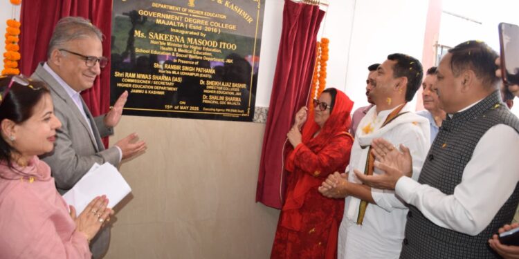 Govt. committed to expand access to quality education in remote areas of J&K: Sakeena Itoo