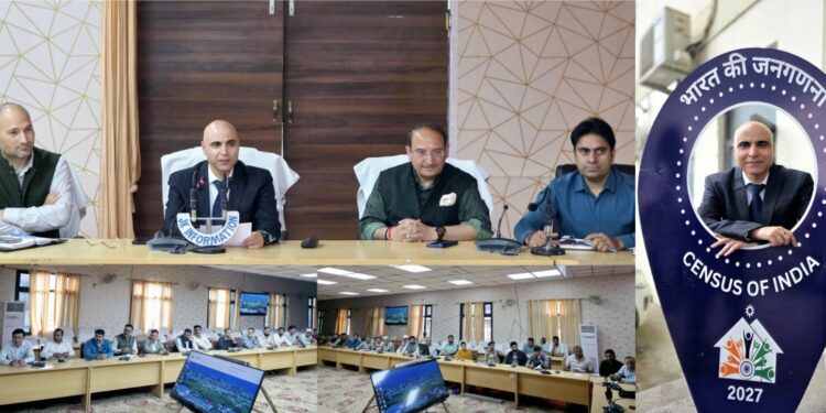 DC Kishtwar reviews preparations for Census–2027