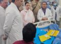 Sakeena Itoo visits SKIMS Soura, reviews healthcare services, patient care facilities