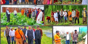 Chairperson TSEED visits KVK Bandipora