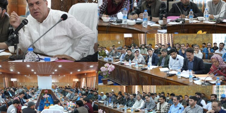 MLA Gurez reviews developmental Works, stresses timely completion of Projects