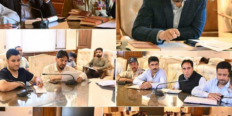 DC reviews arrangements for Eid-ul-Adha at Kulgam