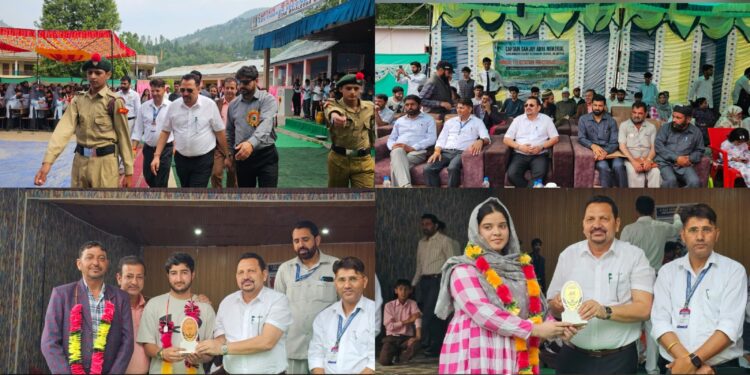 CEO Doda felicitates meritorious students at GHSS Kilhotran, reviews academic activities