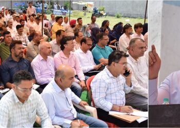 DC Jammu chairs Block Diwas at remote Kathar village of Maira Mandrian