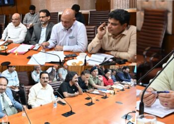 Sakeena Itoo calls for adopting comprehensive roadmap, awareness mechanism to curb drug abuse in Educational Institutions, Coaching Centres across J&K