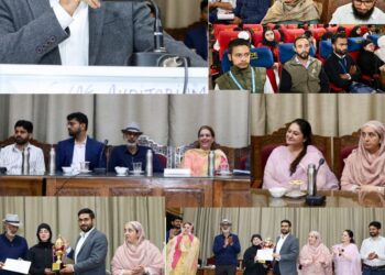 DC Srinagar hands over newly procured rescue & relief equipments to SDRF, Tehsildars & Fire & Emergency