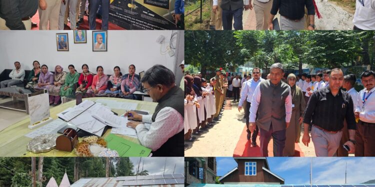 Union Joint Secretary visits PM SHRI Schools in Doda, calls for better enrolment, vocational training, career counselling