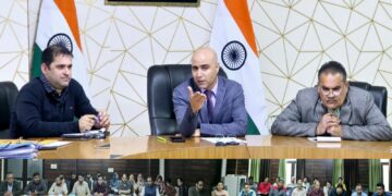 DC reviews progress under HADP and functioning of KKGs in Kishtwar