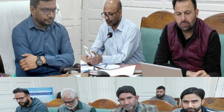 DDC Kupwara reviews preparations for conduct of Census 2027