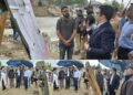 DC Budgam inspects progress of main Bridge Project on Nallah Sukhnag