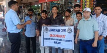 Legal awareness camps organised in different parts of Reasi