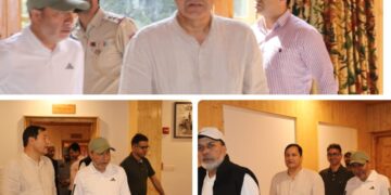 Javid Dar inspects facilities at Gulmarg Convention Centre, stresses enhanced tourist services
