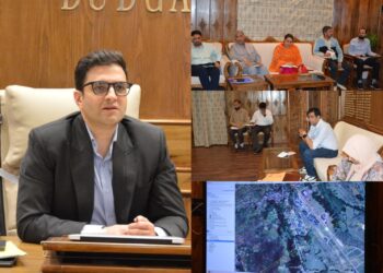 DC Budgam holds interdepartmental coordination meeting on Ring Road Project, NH444