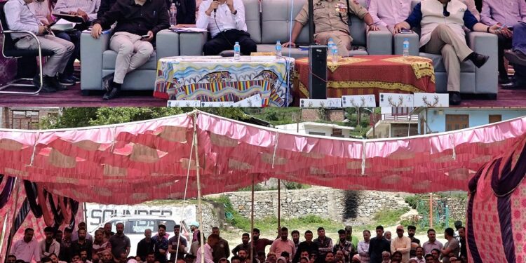 DC chairs Public Outreach camp at Dachhan