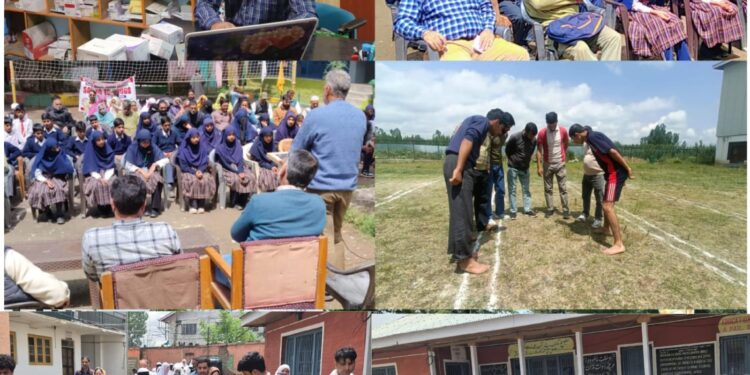 Awareness, Sports, Enforcement Activities continue across Pulwama Under NMBA Campaign