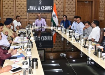 Advisor Nasir Aslam reviews summer, Yatra and Eid preparedness in Jammu