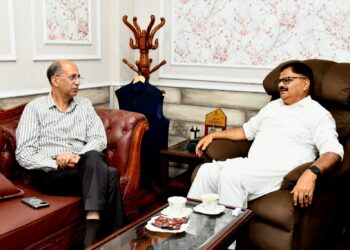 Advisor to CM calls on Javed Rana; discusses J&K’s development priorities