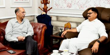 Advisor to CM calls on Javed Rana; discusses J&K’s development priorities