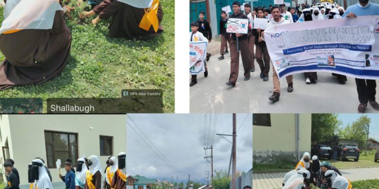 Awareness programme under Nasha Mukt Bharat Abhiyaan held at GBHS Hathbura