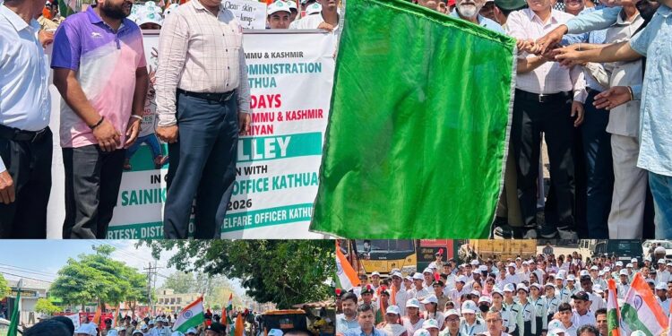 Massive awareness rally taken out in Kathua under ‘Nasha Mukt Jammu & Kashmir Abhiyan’