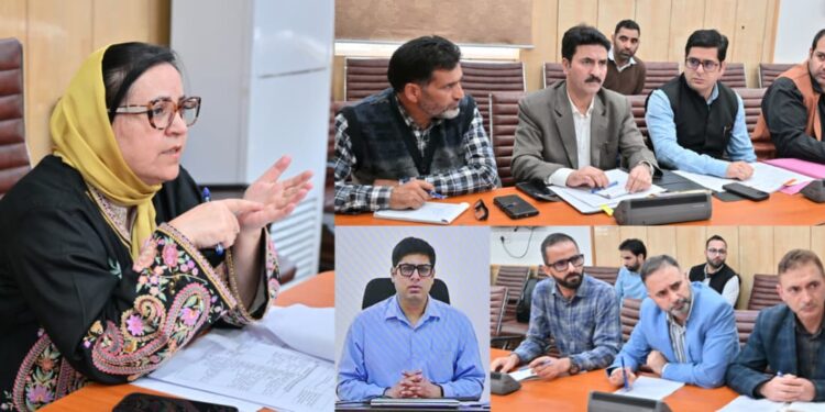 Sakeena Itoo reviews recruitment process of various departments, SKIMS