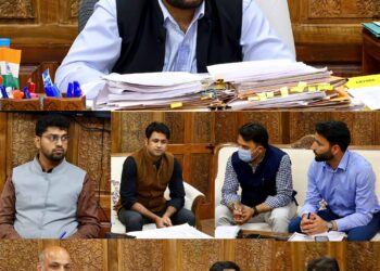 DC Srinagar reviews progress in establishment of new Fire Stations, land allotments, Fire safety related augmentation in District