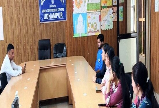 Training imparted to Supporting Staff of Legal Aid Defence Counsels of DLSA Udhampur