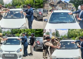 Zainapora Shopian intensifies Anti Drug Campaign; Vehicle Sticker Drive expands grassroots outreach