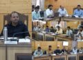 Director RDD Kashmir reviews implementation of Rural Development Schemes in Bandipora