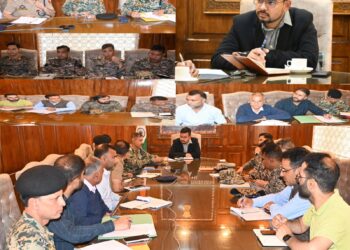 DC Kulgam reviews arrangements for Shri Amarnath Ji Yatra-2026