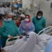Sakeena Itoo visits JVC Hospital Bemina, inquires about well being of injured Journalist Ubaid Malik