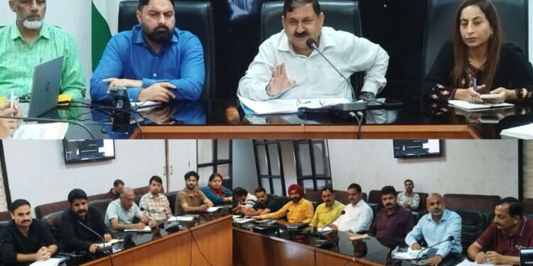 DC reviews Solid, Liquid Waste Management status in Poonch