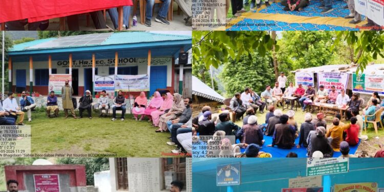 Jan Bhagidaari Week: Tribal Welfare & Jan Sunwai Camps strengthen last-mile governance across Kishtwar