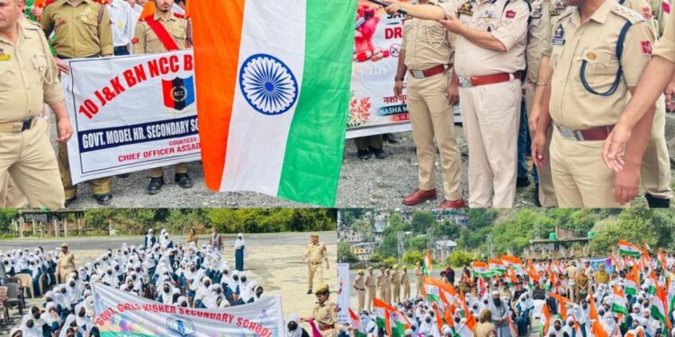 IRP 16th Battalion organizes Anti-Drug Rally at Banihal under Nasha Mukti Abhiyan