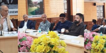 ‘Jal Jeevan Mission’House Committee meets in LA Complex
