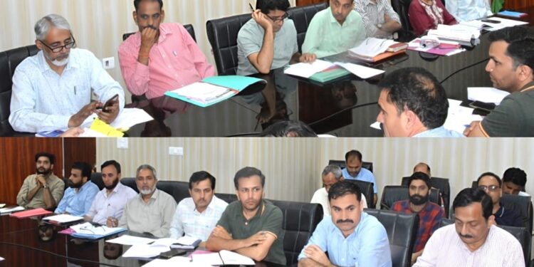 DDC Poonch reviews formulation of action plans under Vibrant Village Programme-II