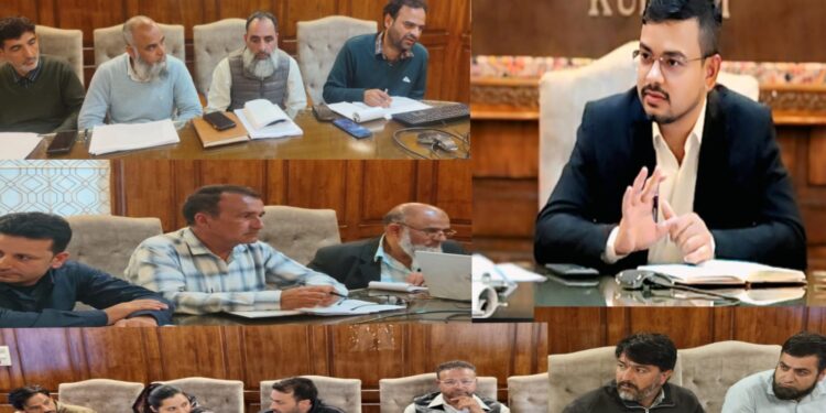 DC Kulgam reviews functioning of RDD, MGNREGA implementation