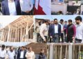 DC Srinagar inspects progress of ongoing works on Revenue Complex Shalteng, GMS Panzinara