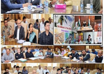 Div Com Kashmir reviews preparations for SANJY-2026