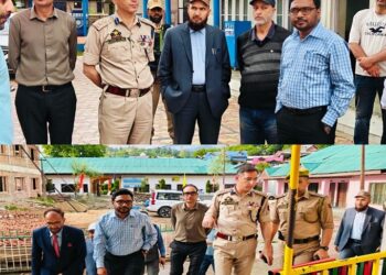 DC, SSP Kupwara conduct Joint Inspection of NEET-2026 Examination Centres
