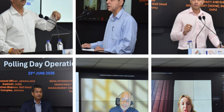 J&K CEO hosts first ever Global Conference on Polling Day Best Practices